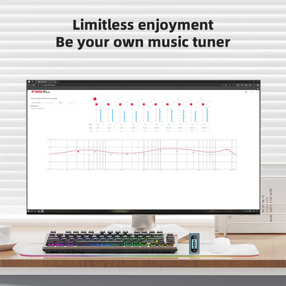 Portable Hi-Res USB DAC Amplifier 3.5mm 4.4mm Outputs