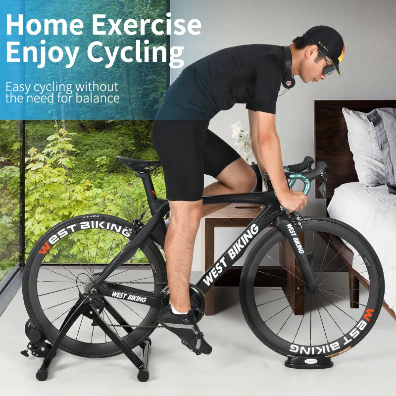 Portable Indoor Bike Trainer Magnetic Resistance Stand