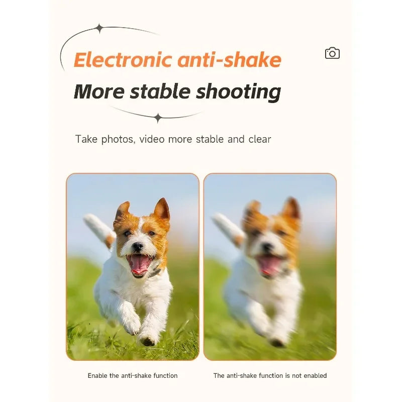 Professional 5K Camcorder with 3 Inch LCD and Zoom