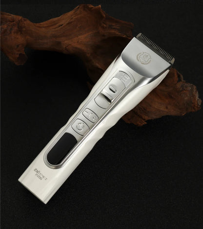 Rechargeable 6.4mm Pet Grooming Clippers with Adjustable Blades
