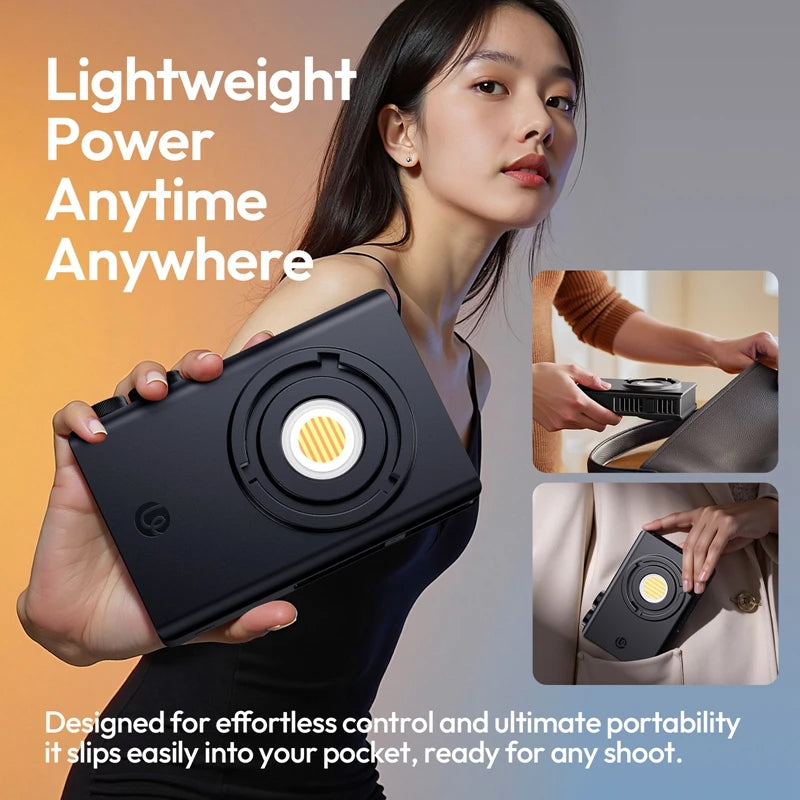 100W COB Video Light 14500 Lux with Cooling Fan