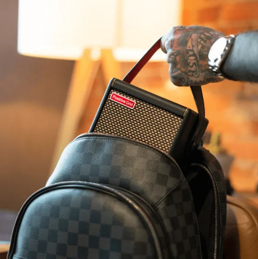 Portable Smart Guitar Amp and Bluetooth Speaker Black