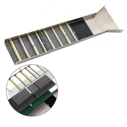 Compact Gold Sluice Box with Foldable Design for Prospecting