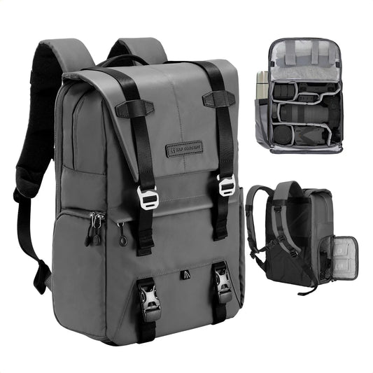 Ergonomic Photography Backpack for DSLR and Mirrorless Cameras