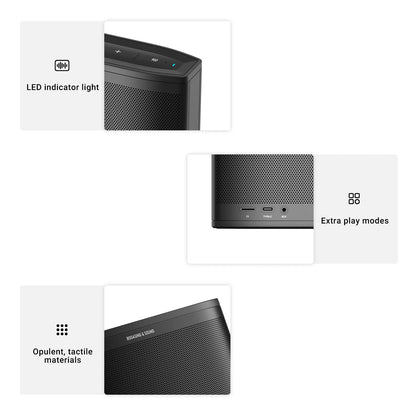 Portable 50W Bluetooth Speaker 2-Channel Audio 48H Playtime