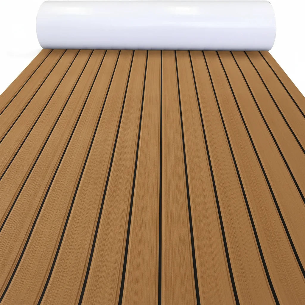 Waterproof EVA Foam Boat Flooring Faux Teak Deck Sheet
