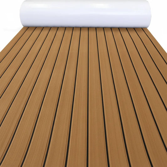 Waterproof EVA Foam Boat Flooring Faux Teak Deck Sheet