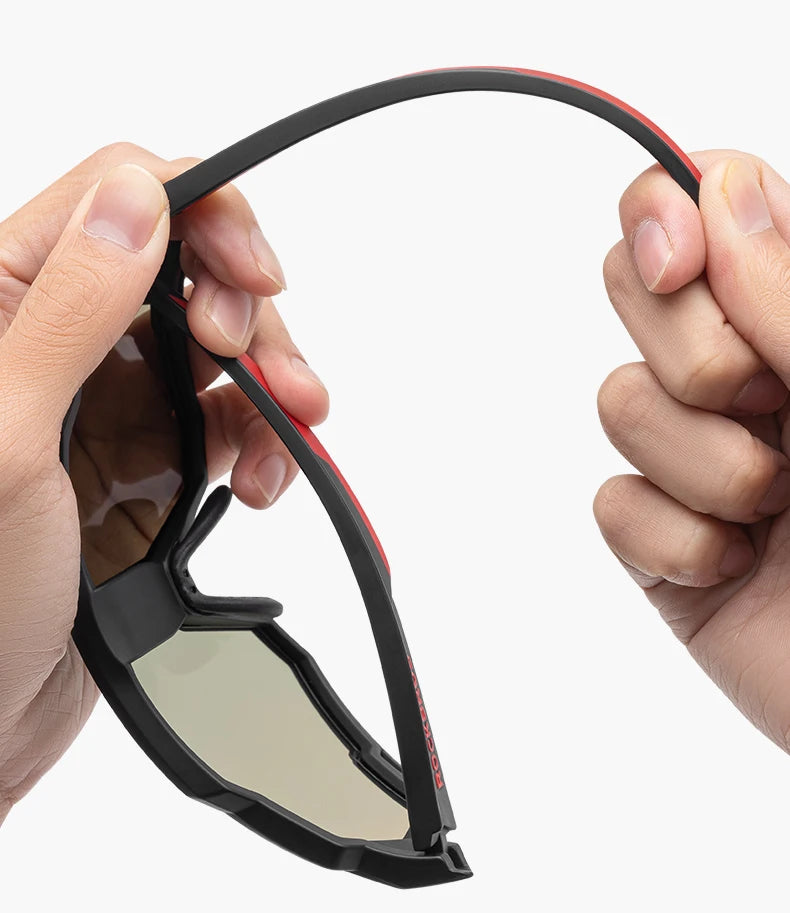 Polarized Photochromic Cycling Sunglasses UV400 Sports Eyewear