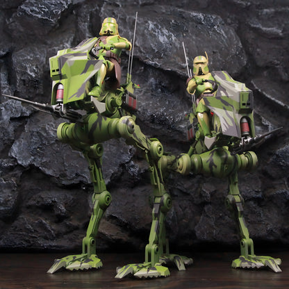 6-Inch Clone Trooper Action Figure with All-Terrain Recon Vehicle