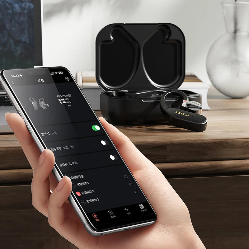 UTWS5 MMCX Detachable Earbuds with LDAC Wireless Amp