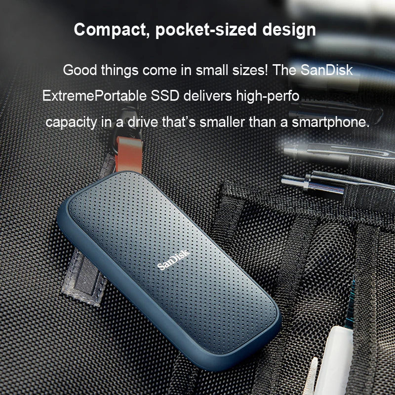 1TB Portable SSD USB-C High peed External Drive