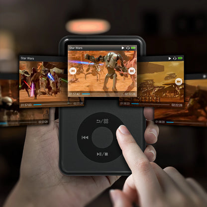 Portable 64GB HiFi Music Player with Bluetooth & FM