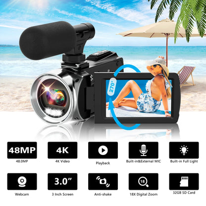 64GB SD Card for Camcorders Vlogging Streaming