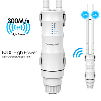 Wavlink AC300 Long Range WiFi Extender with High-Gain Antennas