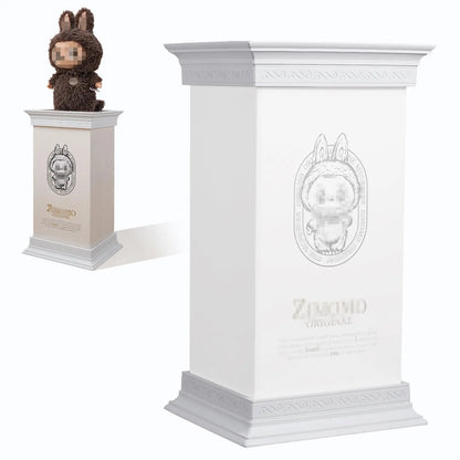 2 Pieces Roman Column Bases Doll Display
