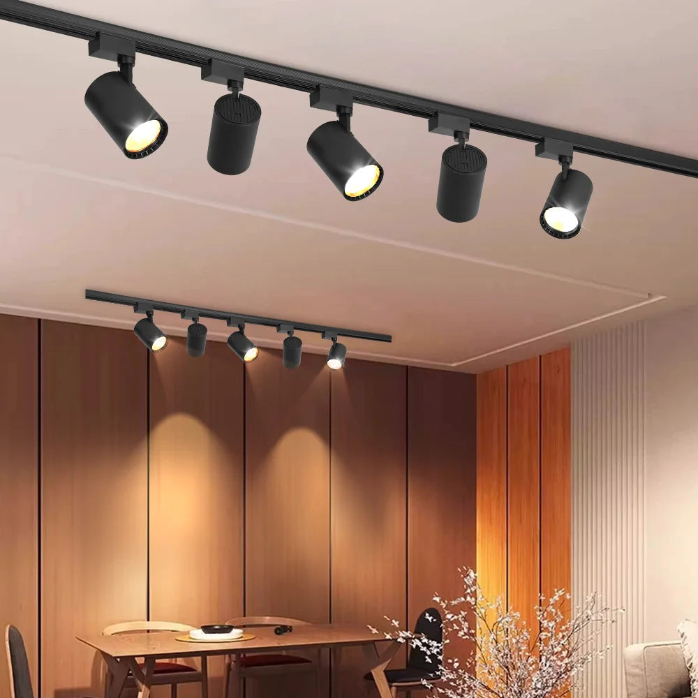 40W Warm LED Track Lights for Ceiling & Kitchen