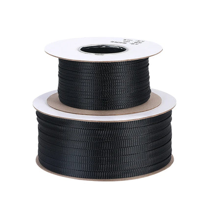 Heavy Duty Braided Cable Sleeving 10m Flame Retardant Tube
