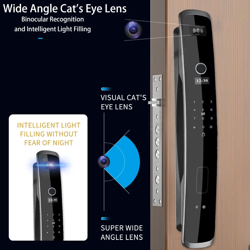 WiFi Smart Door Lock 6068S Fingerprint Access