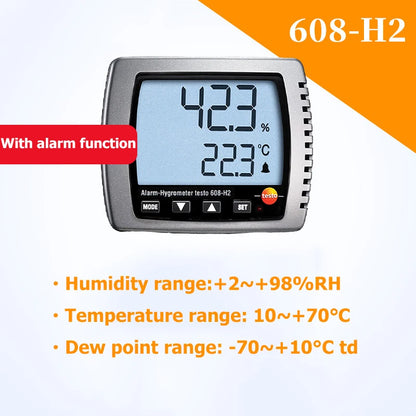 High Precision Industrial Dew Point Temperature Humidity Meter H2