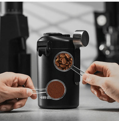 Airtight Coffee Bean Storage Jar with Valve & Spoon
