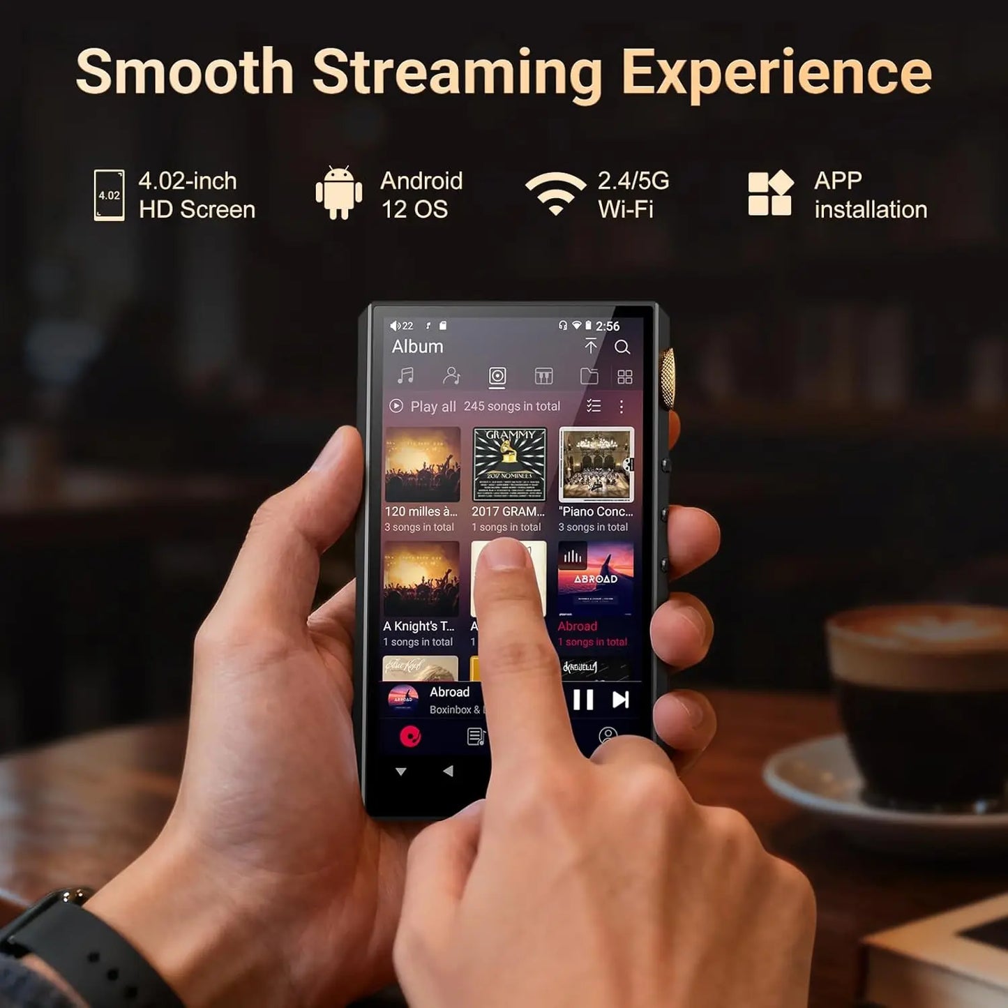 Hi Res Digital Music Player 4.4mm Balanced Output