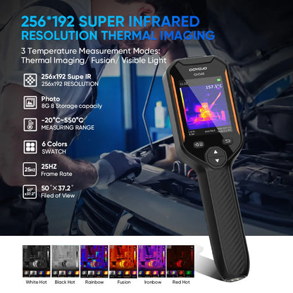 Handheld 240x240 Infrared Thermal Camera Inspection