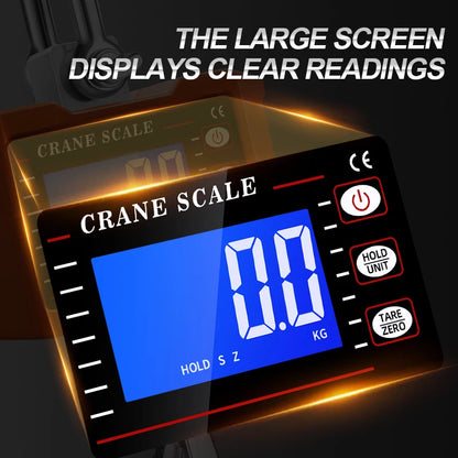 1500kg Heavy Duty Digital Crane Scale with LCD Display