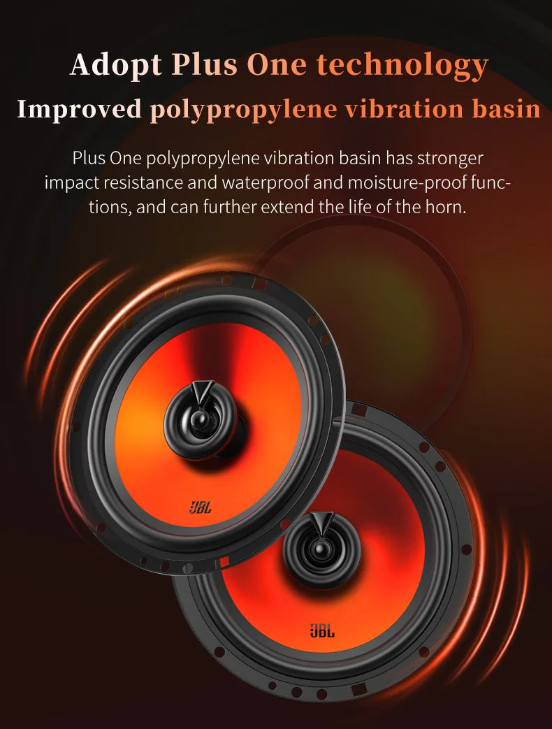 400W Full Range Stereo 6.5 Inch Car Audio Speakers