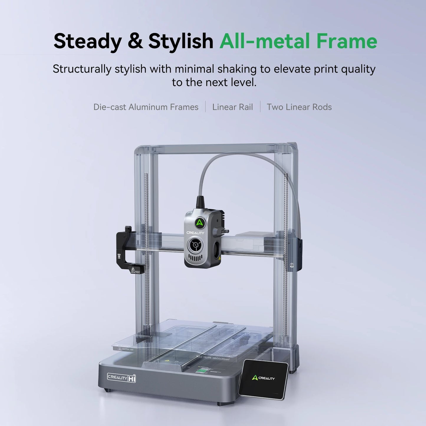 Core XZ 3D Printer with Direct Drive Extruder