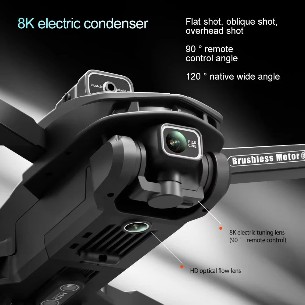 Professional Folding Drone with 8K Camera & FPV