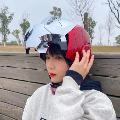 60CM Adult MK5 Iron Man Helmet LED Cosplay