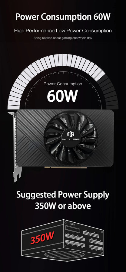 GTX 750Ti 8GB GDDR5 Gaming Graphics Card