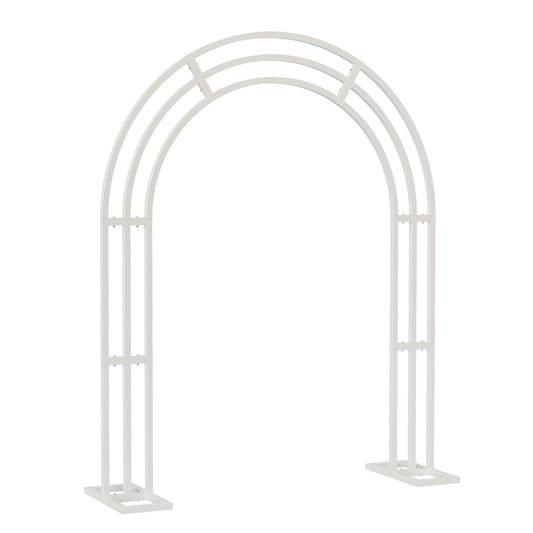 Large Metal Wedding Balloon Arch Stand for Garden Events