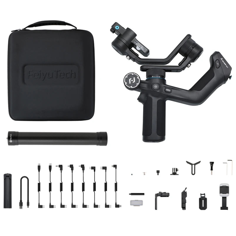 3 Axis Handheld Gimbal for Mirrorless and Action Cameras