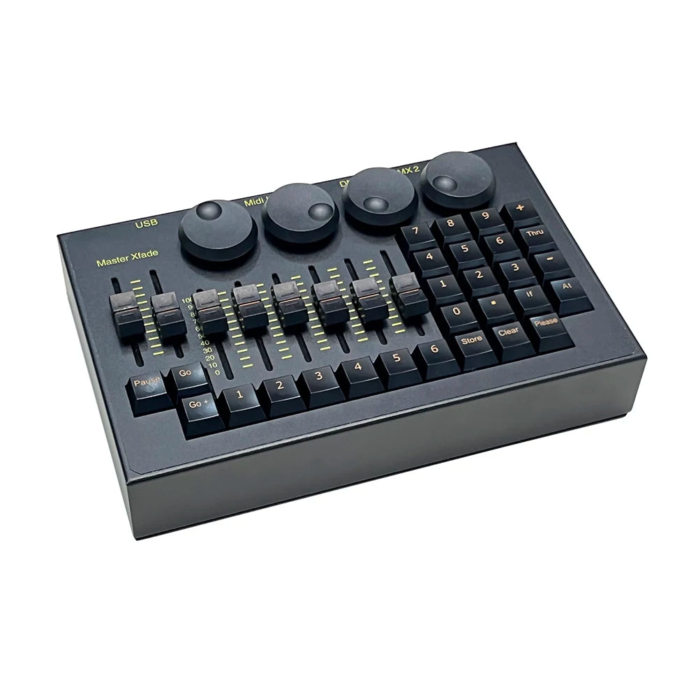 Mini DMX Lighting Controller MA2 USB Stage Party Console