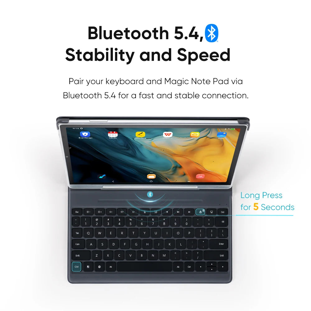 Portable Wireless Bluetooth Keyboard for Digital Art Tablets