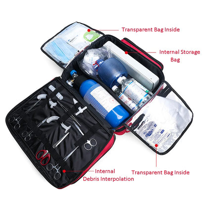 Multi-Function Emergency Medical Bag for Family and Outdoor Use