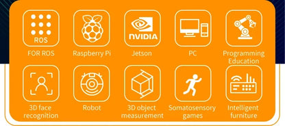 Professional 3D Depth Sensor for Drones Robots and AI Vision