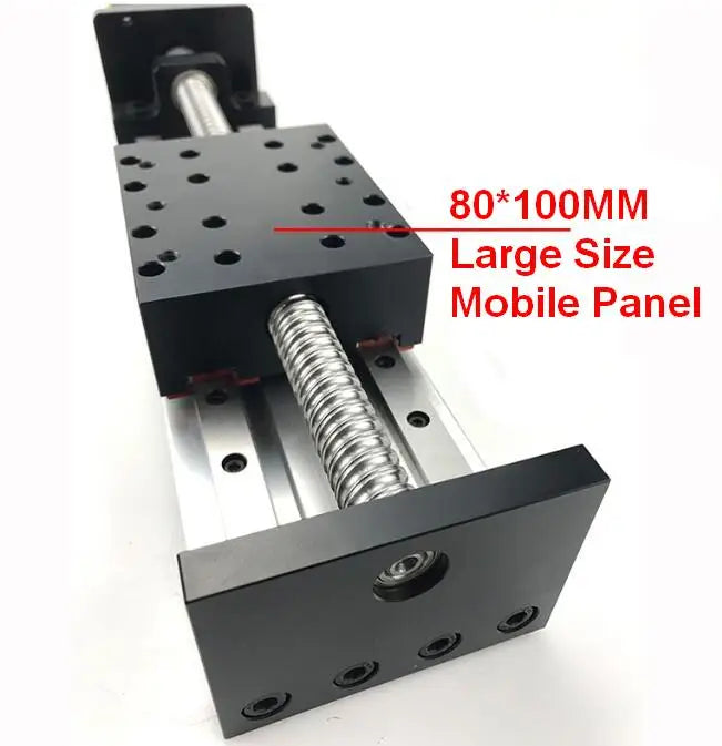 100x80mm CNC Ball Screw Sliding Table 300mm