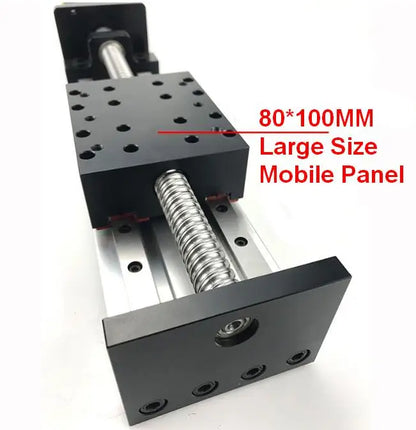 100x80mm CNC Ball Screw Sliding Table 300mm