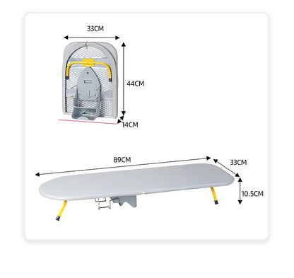 Wall Mount Fold Down Ironing Board Compact