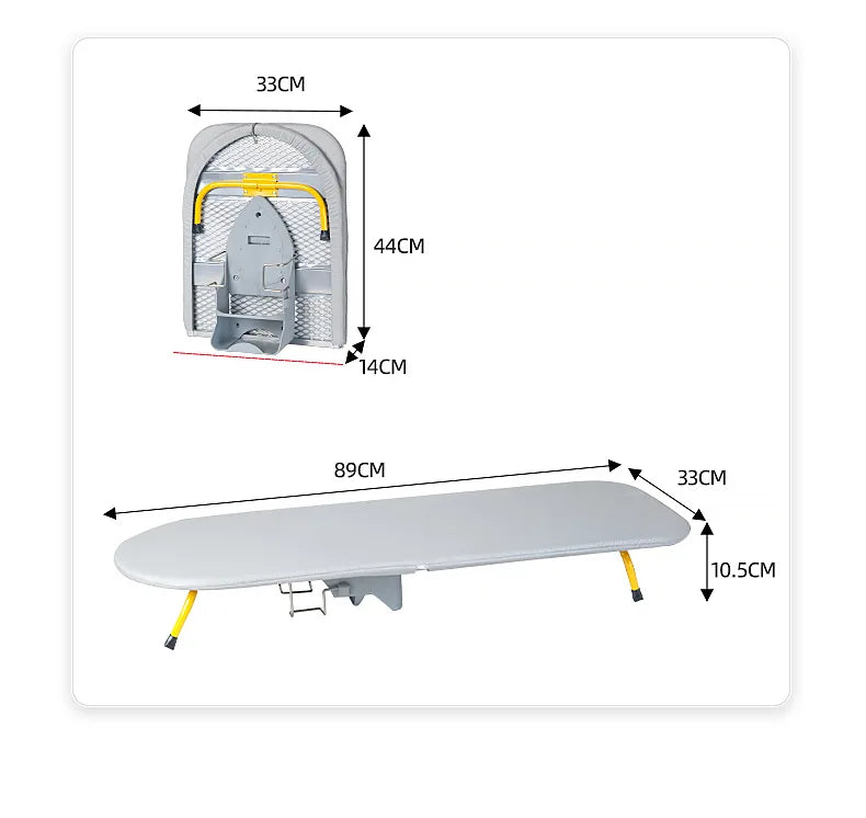 Foldable Desktop Ironing Board Compact Space Saving