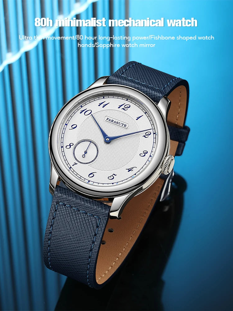 Silver Vintage Manual Mechanical Watch  Bonklip Bracelet