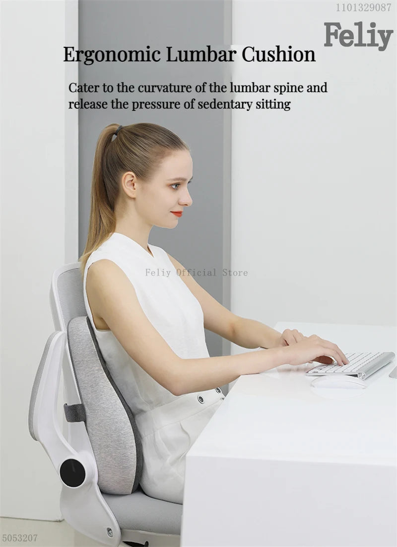 Orthopedic Back and Coccyx Pillow with Massage Support