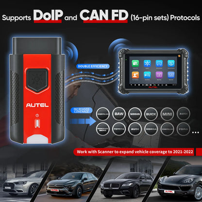 Bluetooth Vehicle Communication Interface CAN FD Diagnostic Connector