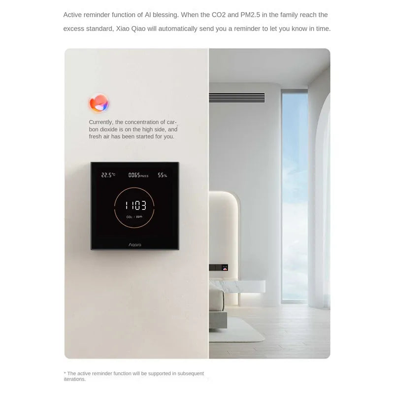 Smart Air Quality Monitor with CO2 and PM2.5 Sensors