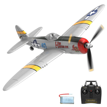 RC Fighter Plane 400mm Wingspan with One-Key Aerobatics