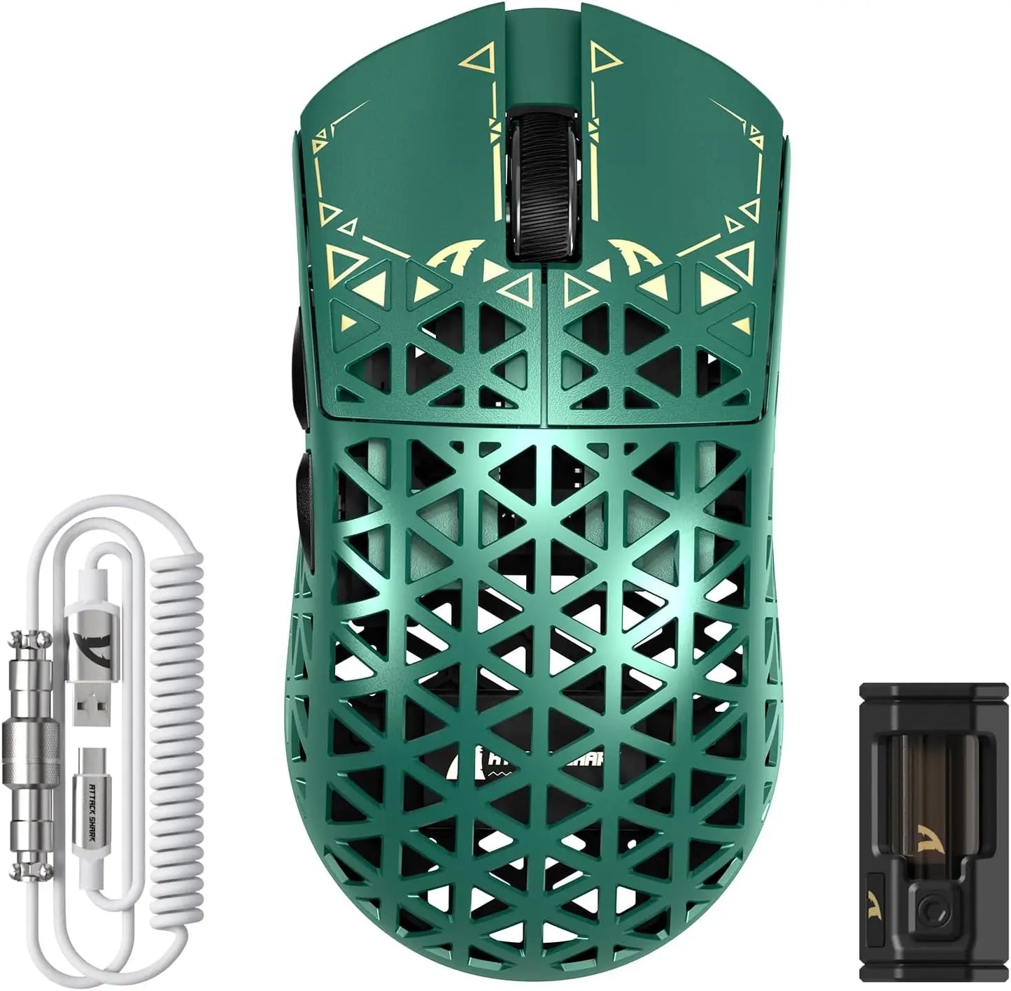 Ultra Light Green 8000Hz Wireless Gaming Mouse
