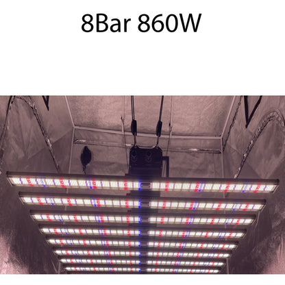 8-Bar Hydroponic LED Lamp 860W