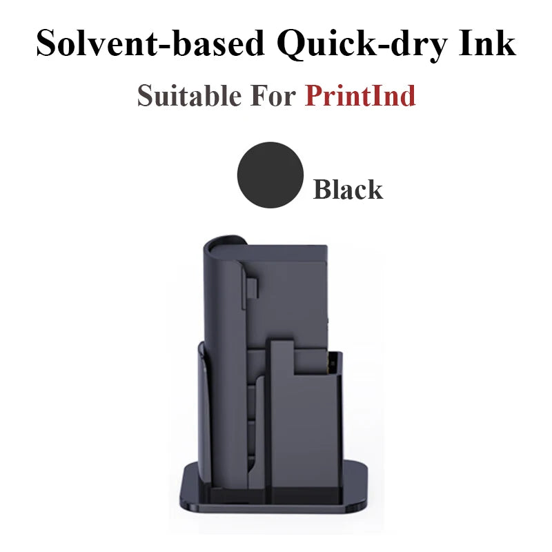 Black Ink for Portable Smart Printer Quick-Dry Inkjet